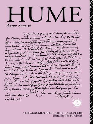 cover image of Hume-Arg Philosophers